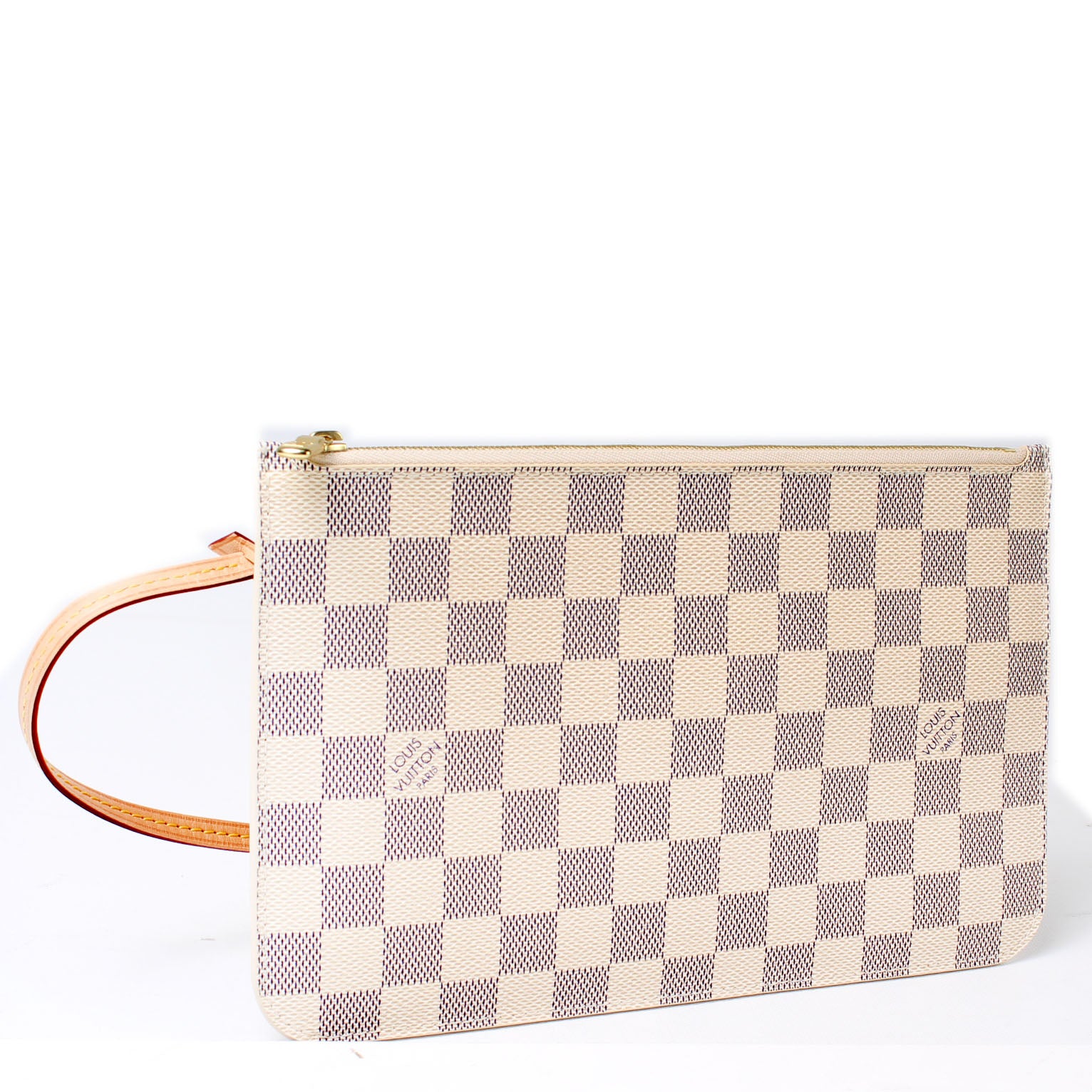 Pochette Only Damier Azur – Keeks Designer Handbags