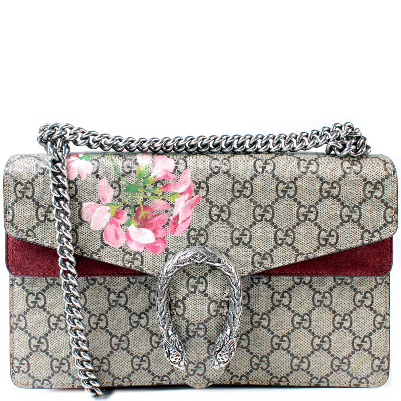 Authentic Gucci Dionysus small GG Blooms shoulder bag for Sale in