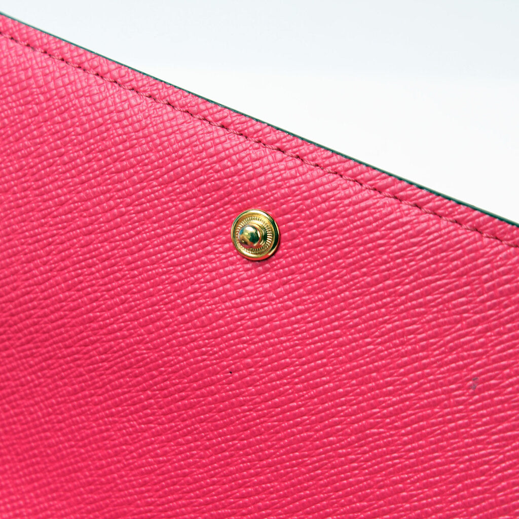 Louis Vuitton Wallet Victorine Illustre Giraffe Damier Azur Pink