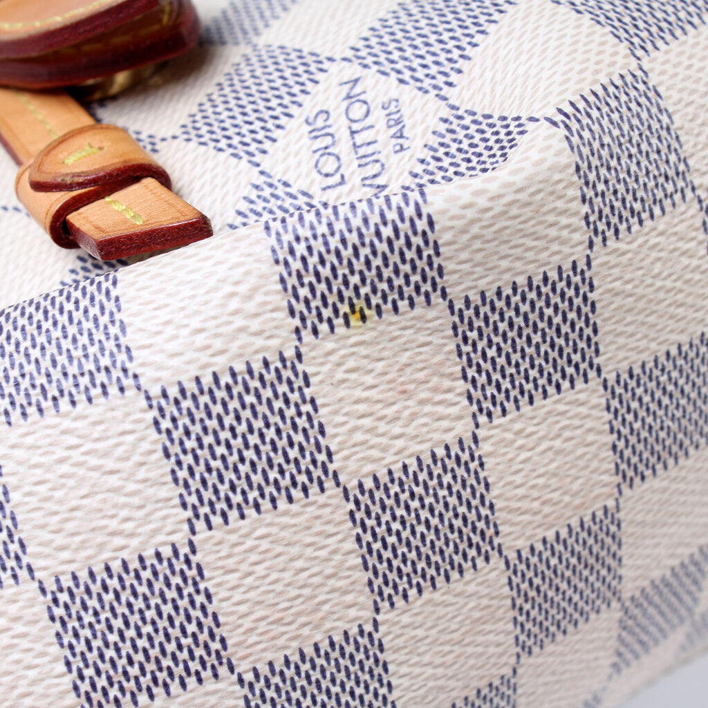 Sperone BB Backpack Damier Azur – Keeks Designer Handbags