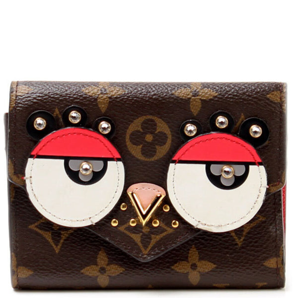 Victorine Wallet Owl Monogram