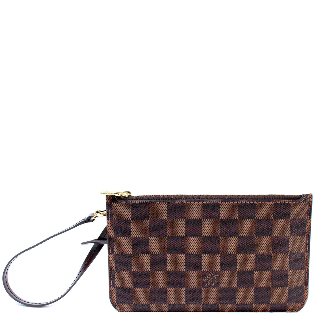 Pochette Only Neverfull PM Damier Ebene – Keeks Designer Handbags