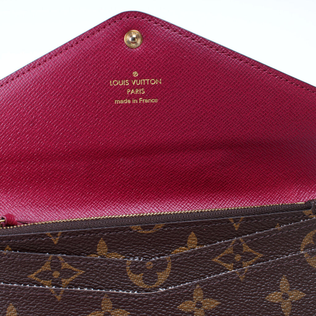 Josephine Wallet Monogram – Keeks Designer Handbags