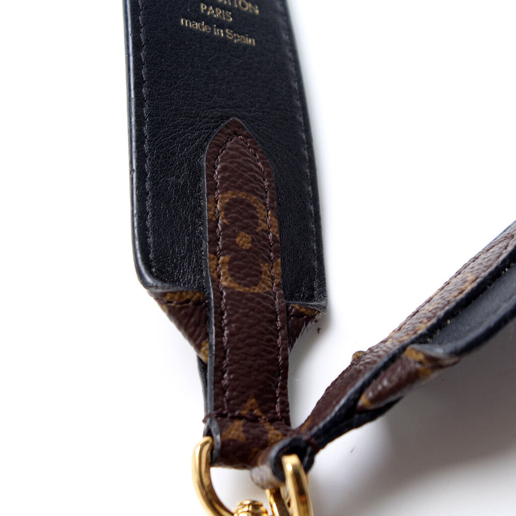 Bandouliere Strap XL Monogram/Leather – Keeks Designer Handbags