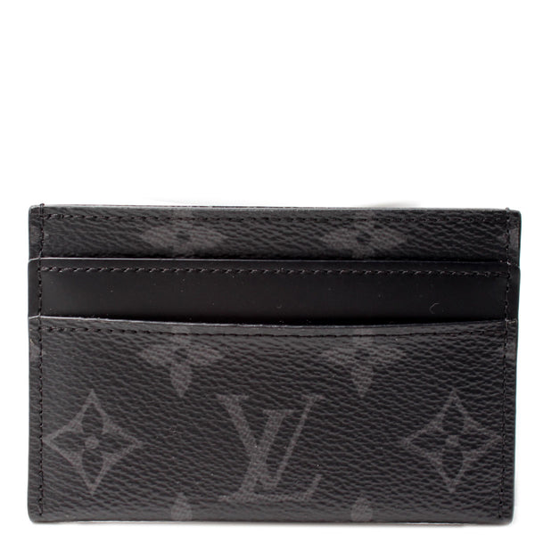 Double Card Holder Monogram Eclipse – Keeks Designer Handbags