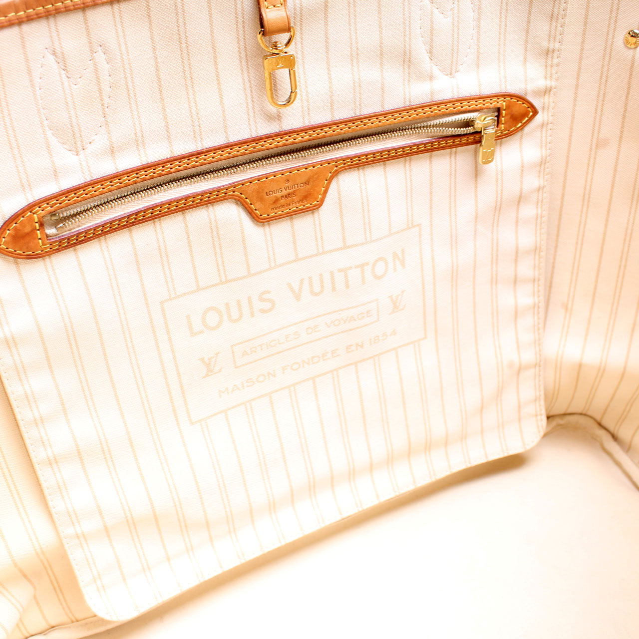 Bolsa Louis Vuitton Neverfull GM Damier Azur Original - AAZI1