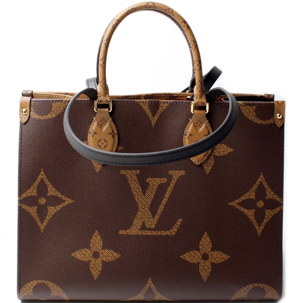 On the Go Reverse Brown MM Size – Manhattan Handbags