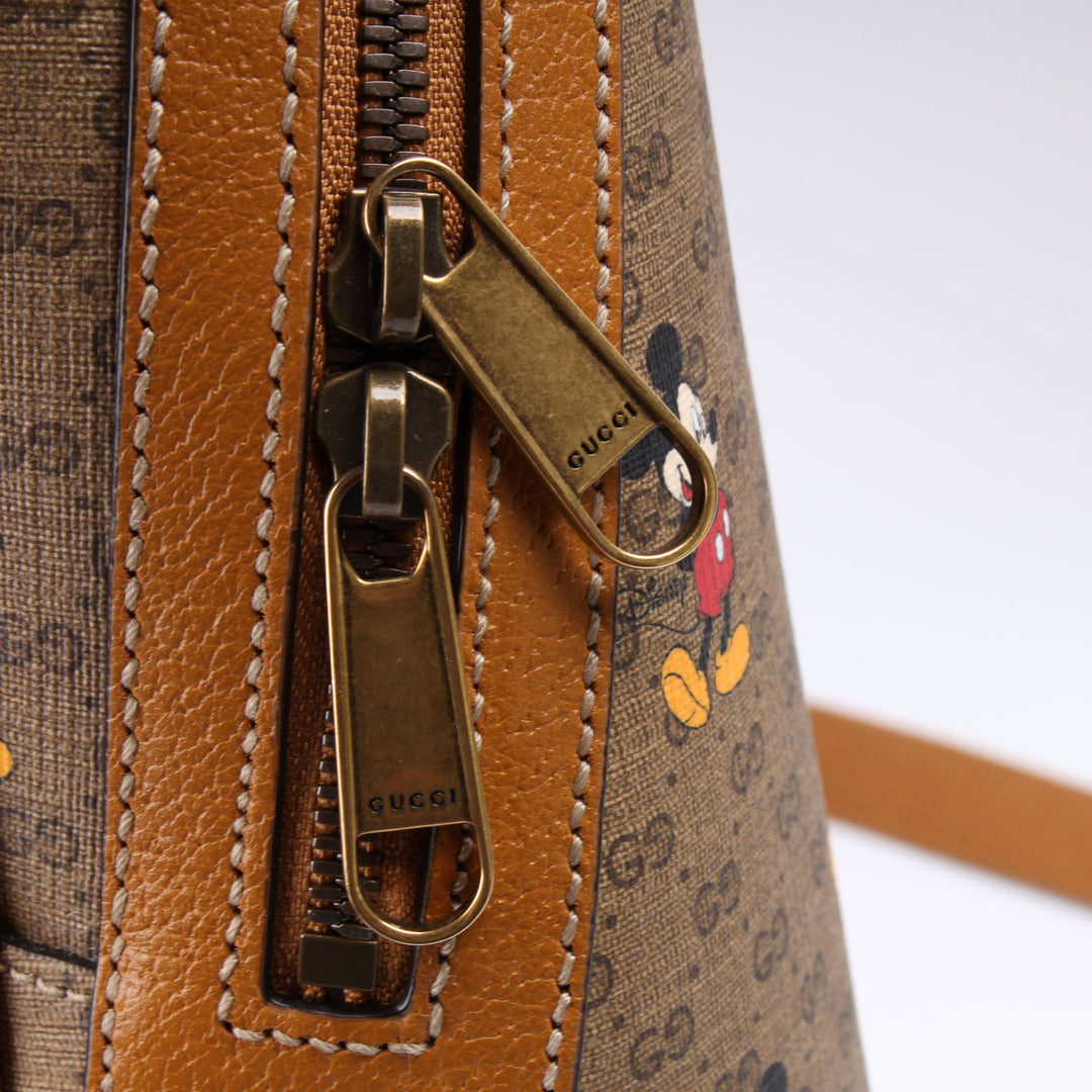 552884 Disney x Gucci Mickey GG Supreme Backpack Small