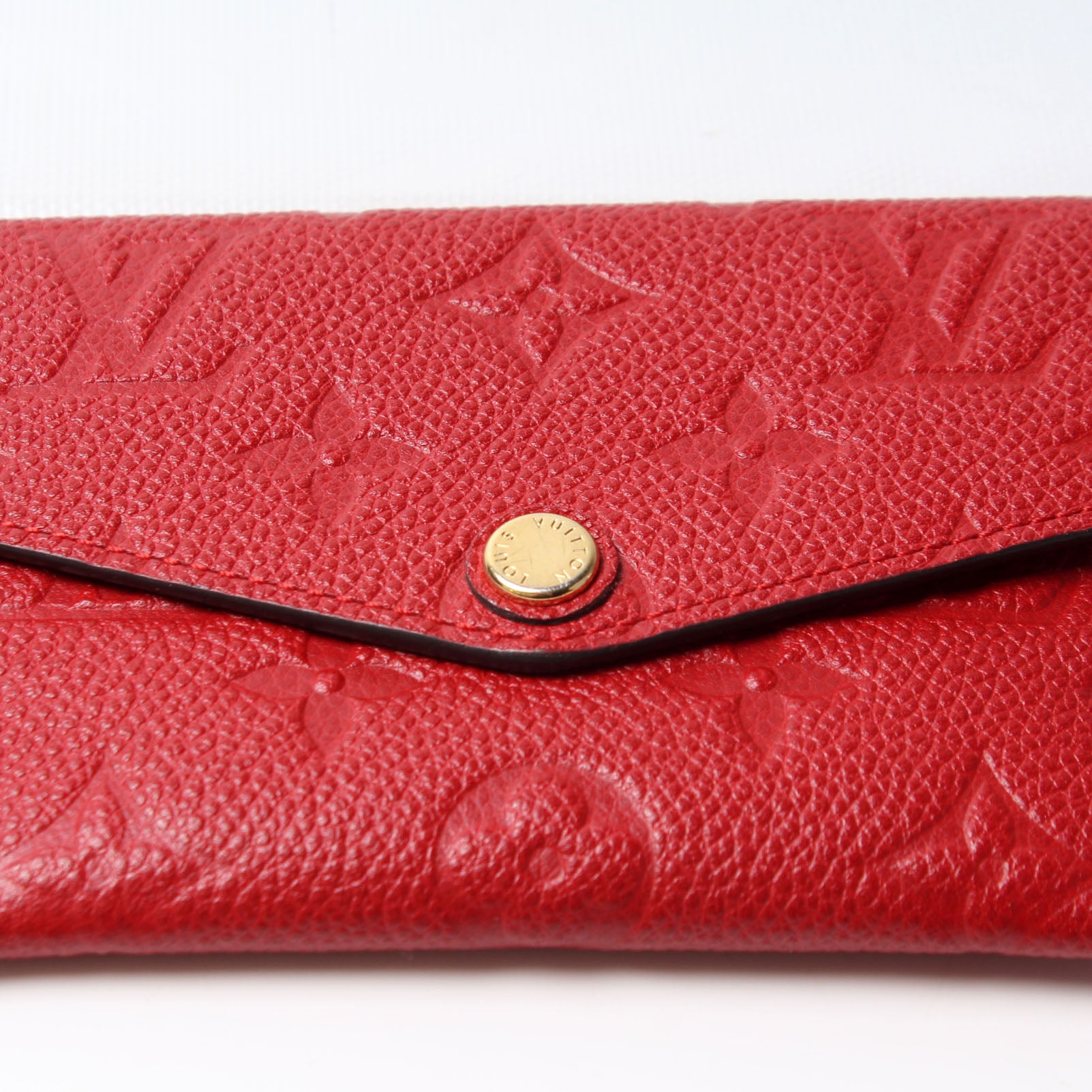 Louis Vuitton Monogram Empreinte Leather Key Pouch - 3 For Sale on 1stDibs
