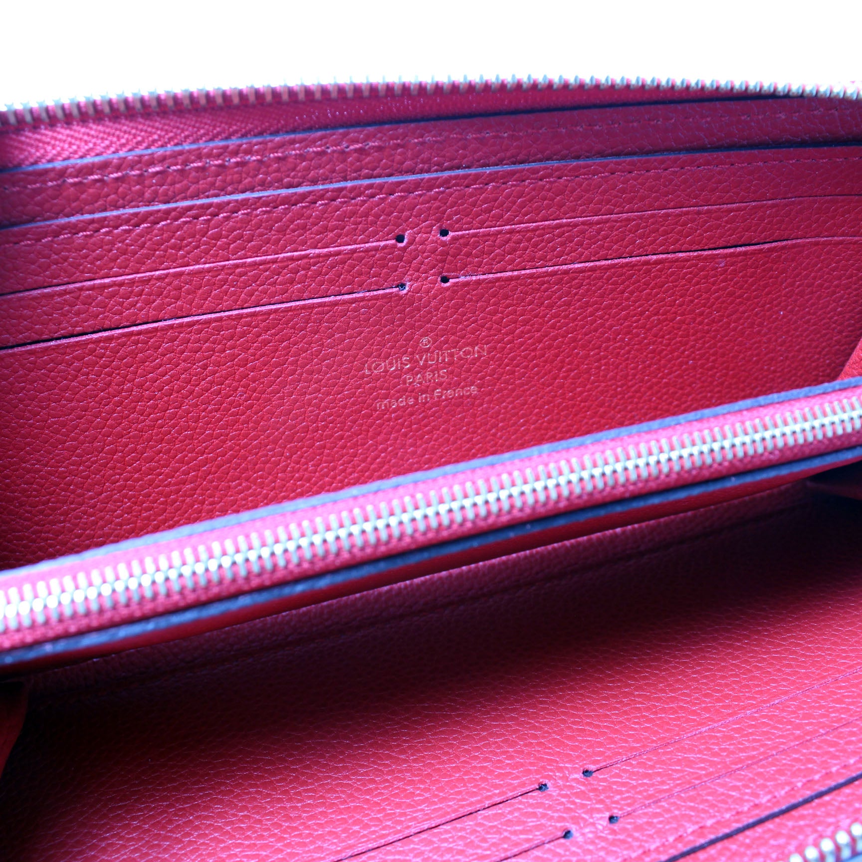 Clemence Wallet Empreinte – Keeks Designer Handbags