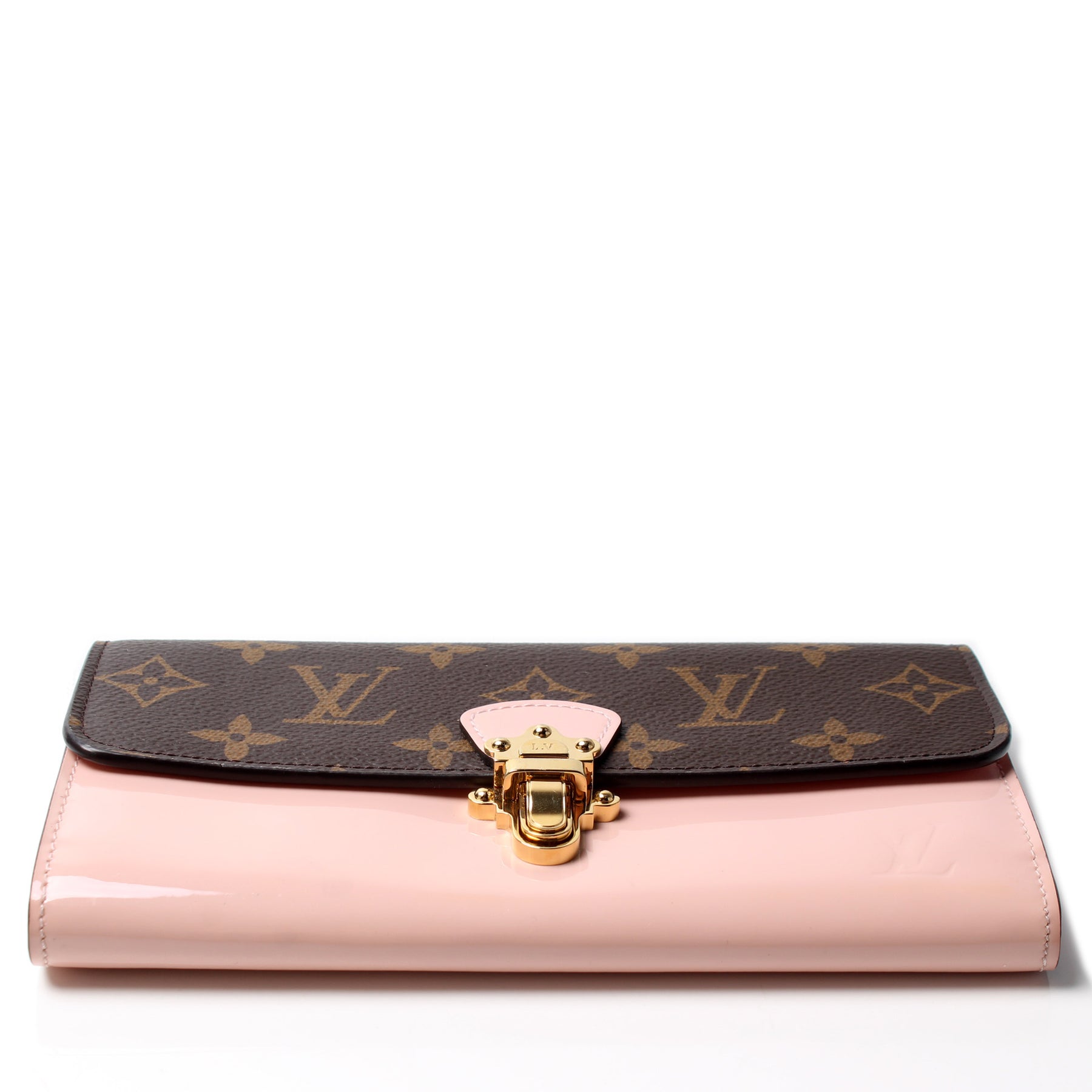 Cherrywood Long Wallet Monogram – Keeks Designer Handbags