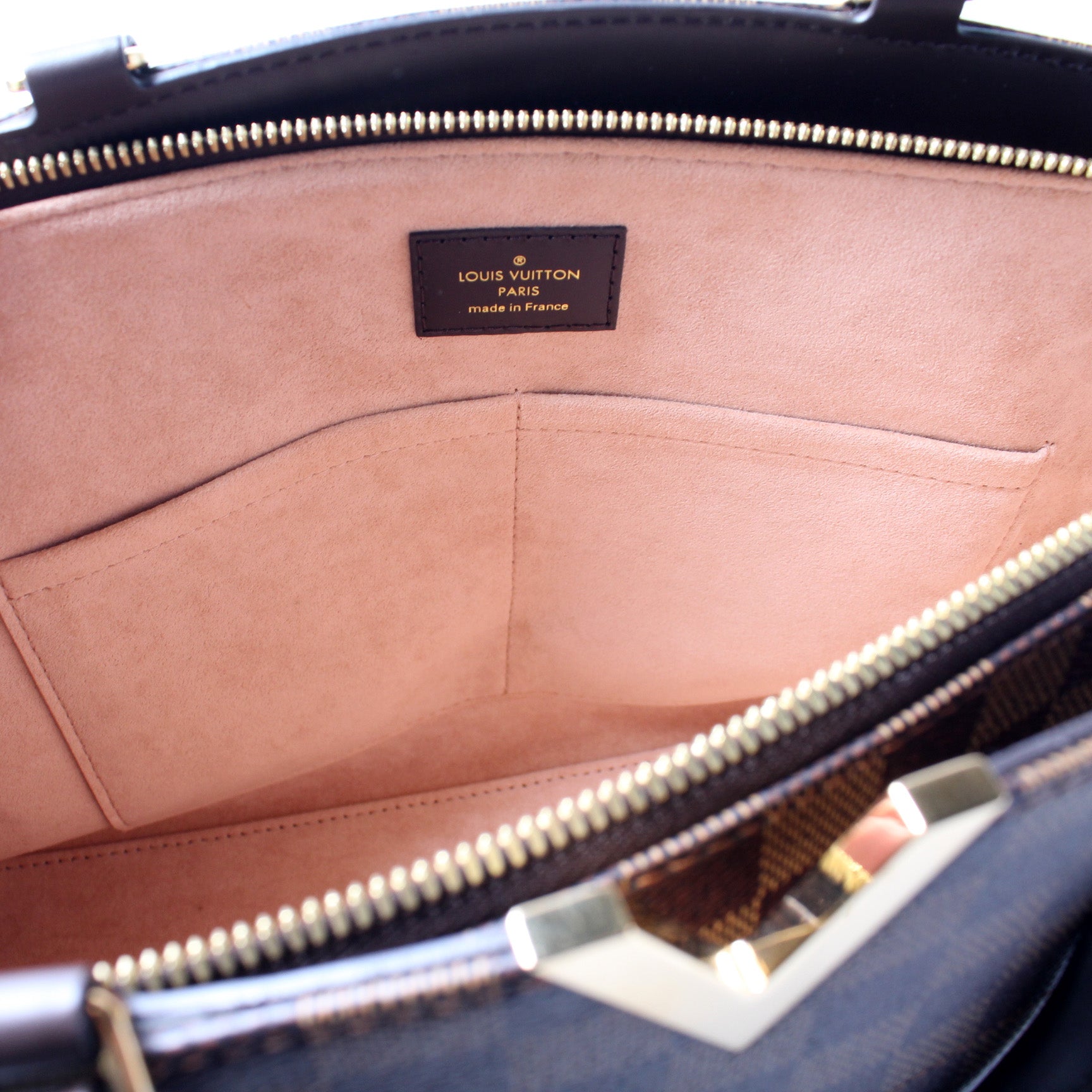 Louis Vuitton kensington bowling bag in damier ebene – Lady Clara's  Collection