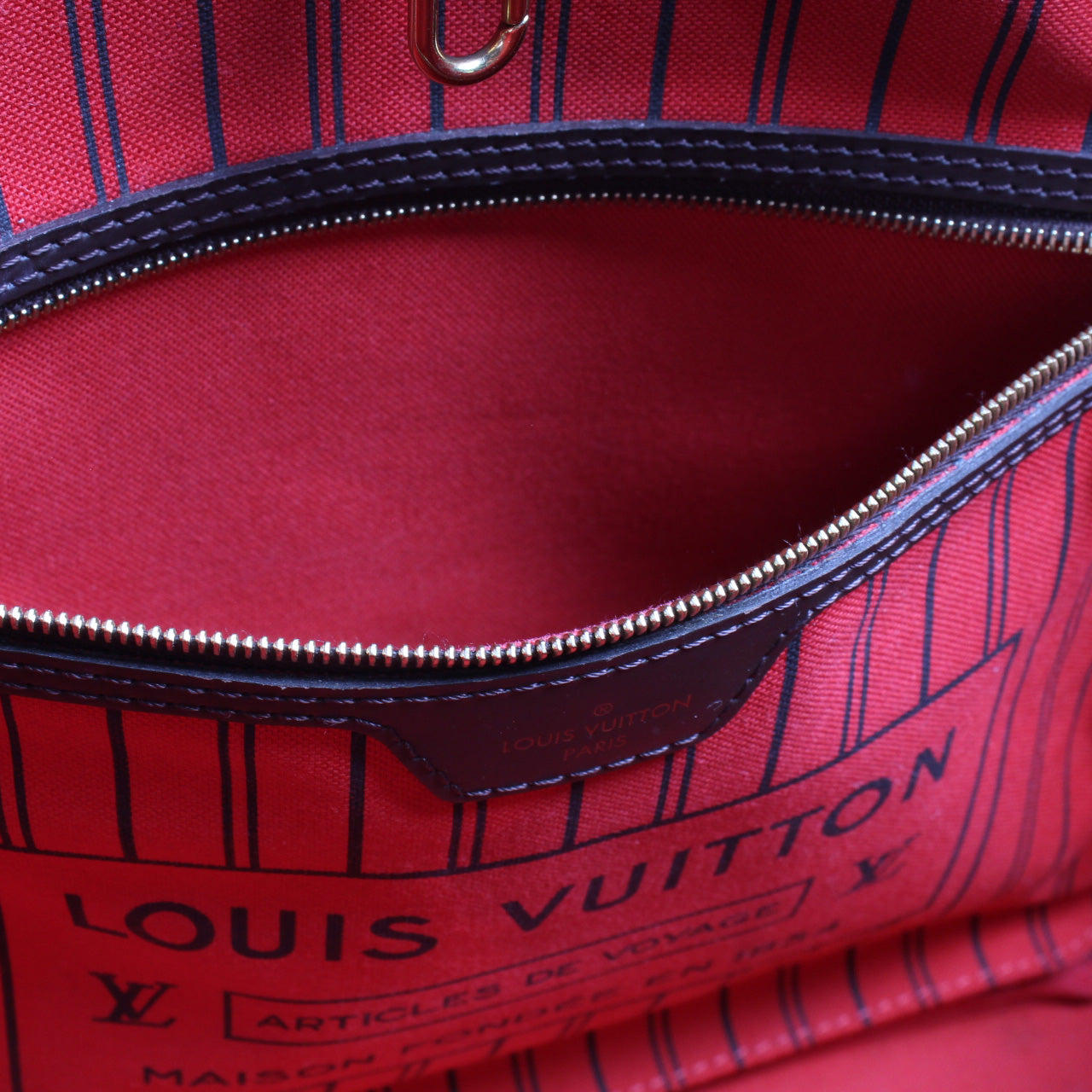 Authentic Louis Vuitton Neverfull Damier, Luxury, Bags & Wallets