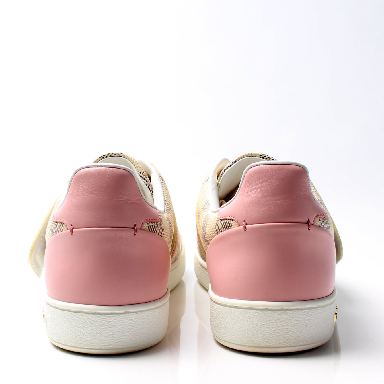 Louis Vuitton Damier Azur Pattern Athletic Sneakers It 37.5 | 7.5