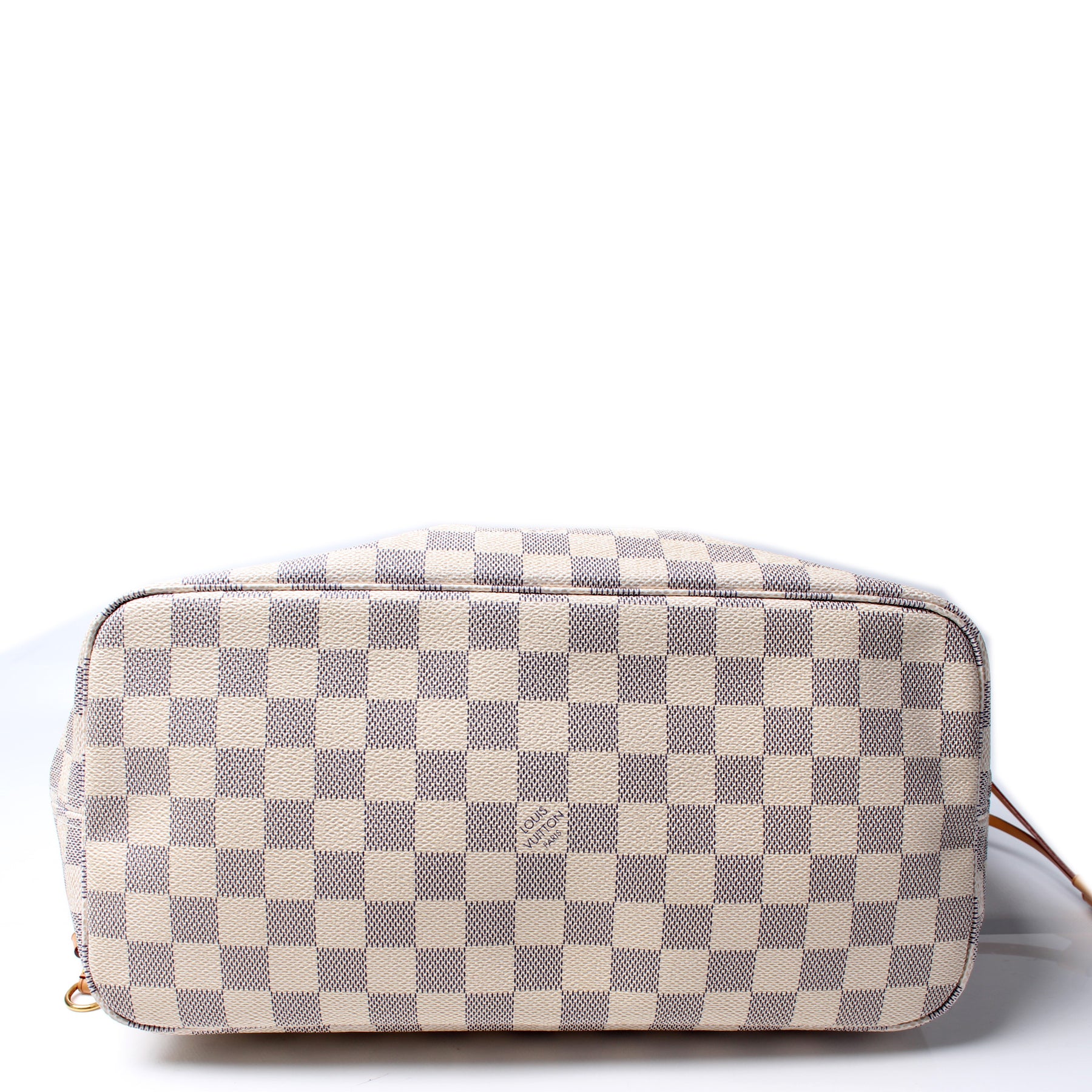 Neverfull w/Wallet MM Damier Azur – Keeks Designer Handbags