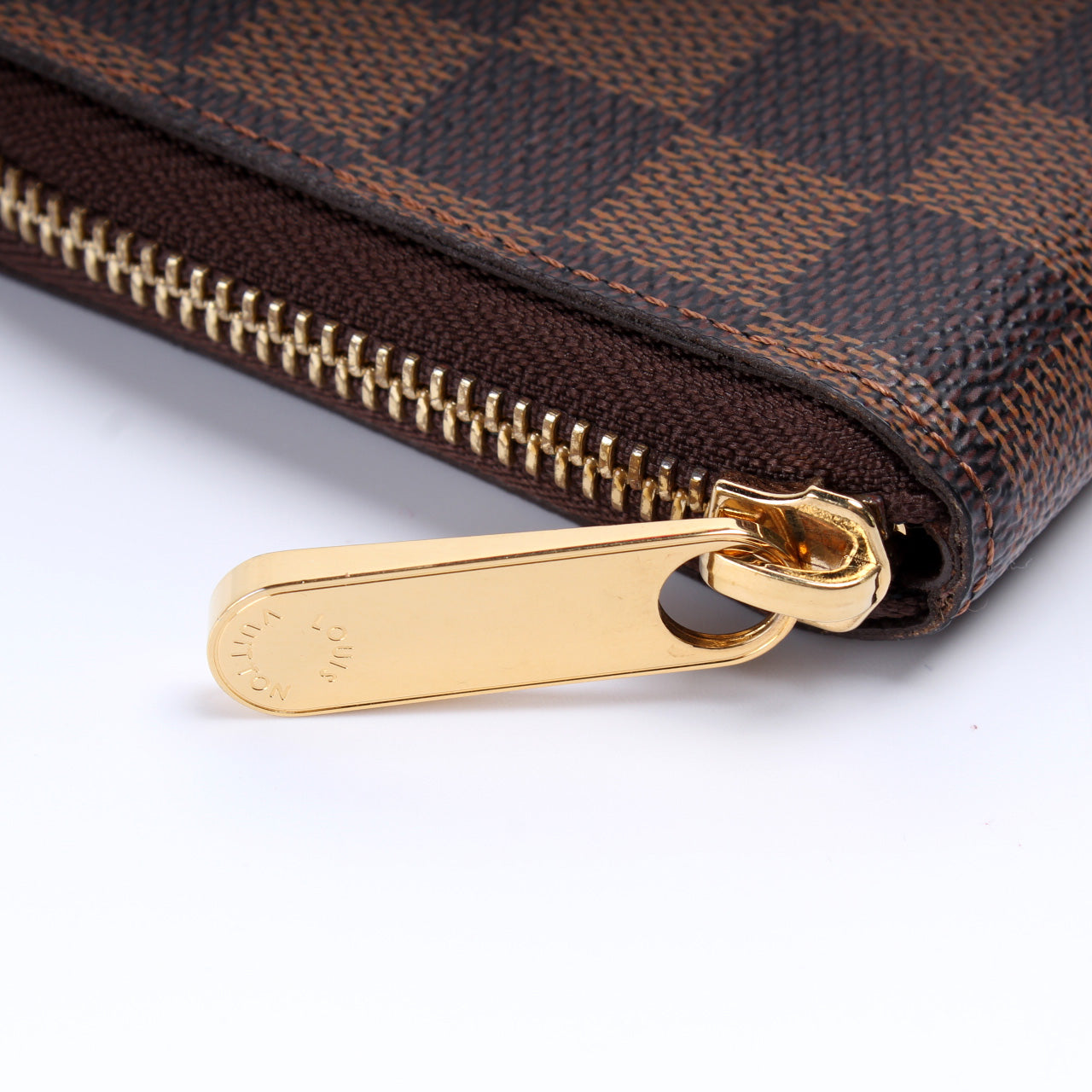 Compact Zippy Wallet Damier Ebene – Keeks Designer Handbags