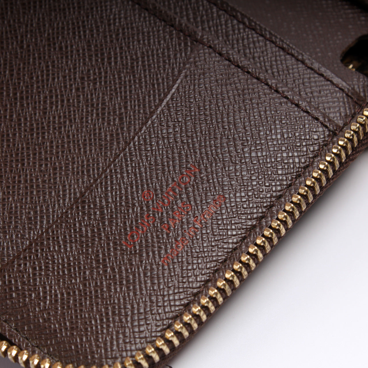 Compact Zippy Wallet Damier Ebene – Keeks Designer Handbags