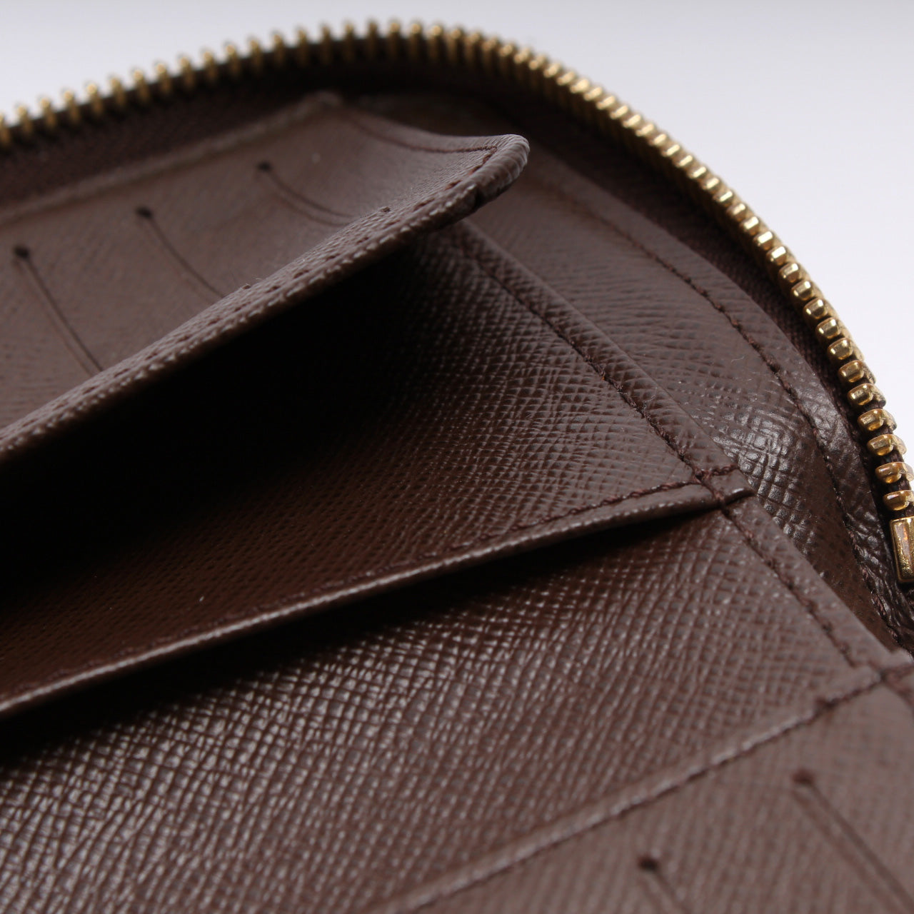 Zippy Compact Wallet Damier Ebene – Keeks Designer Handbags
