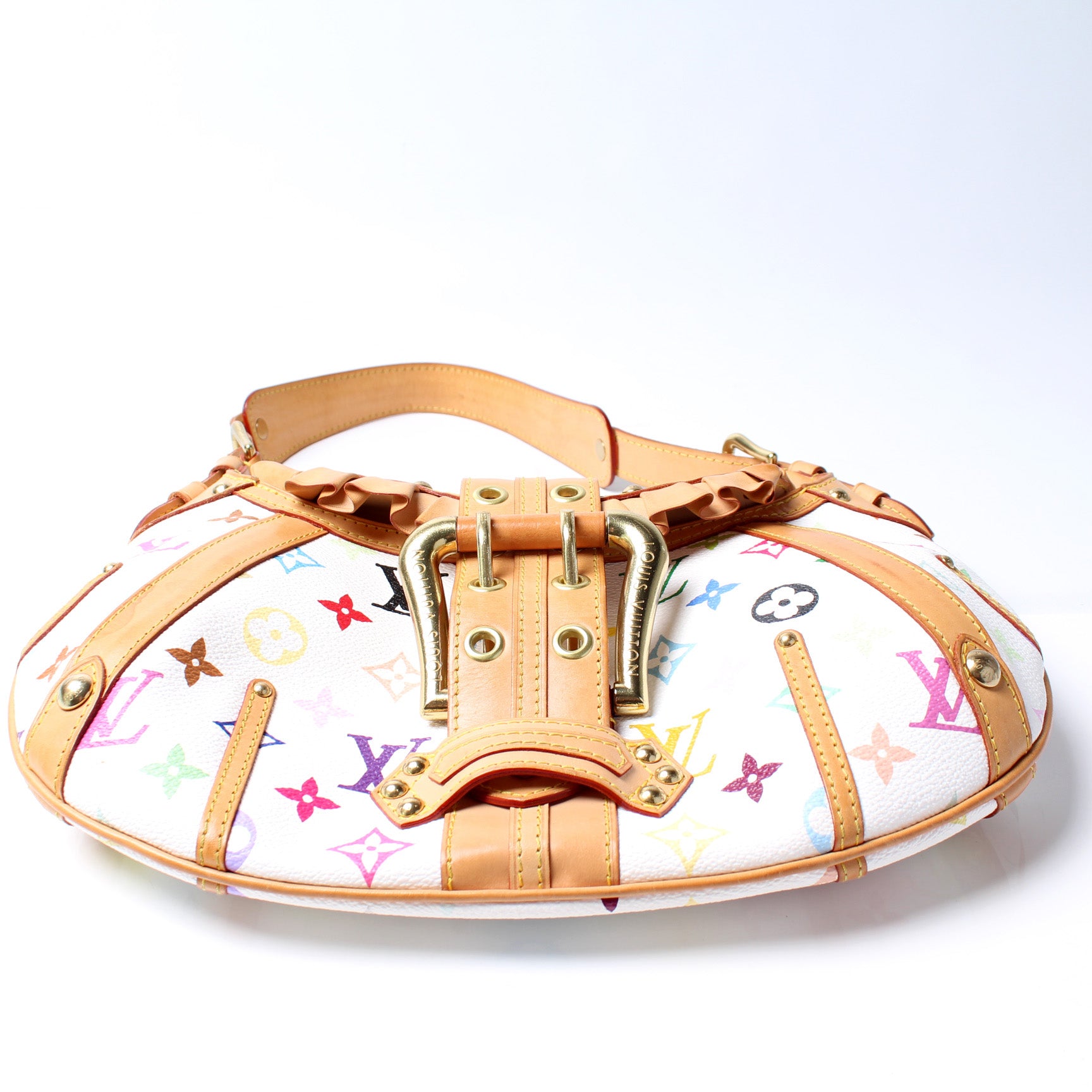 Leonor Multicolor Monogram – Keeks Designer Handbags