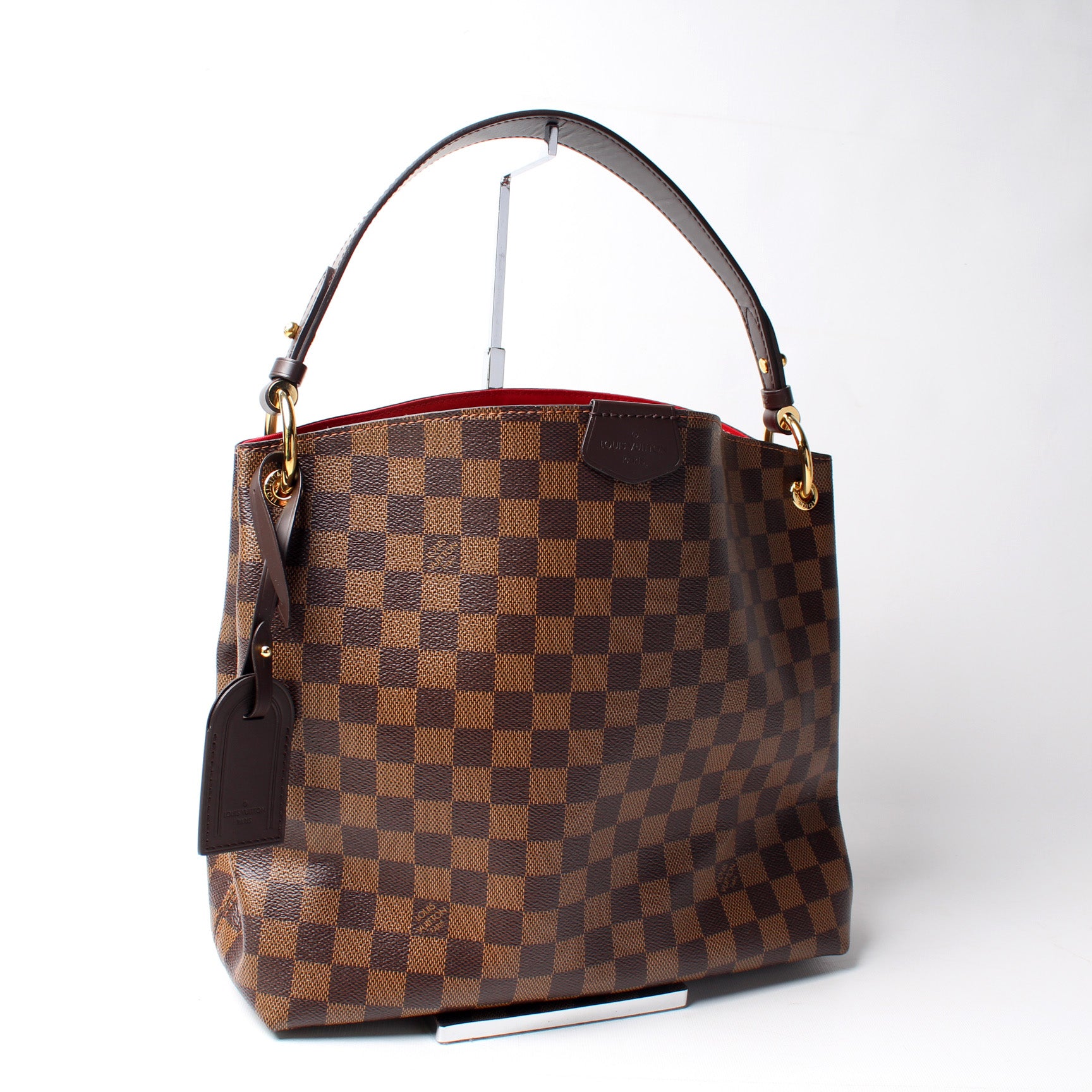 Louis Vuitton Graceful Handbag Damier PM Brown