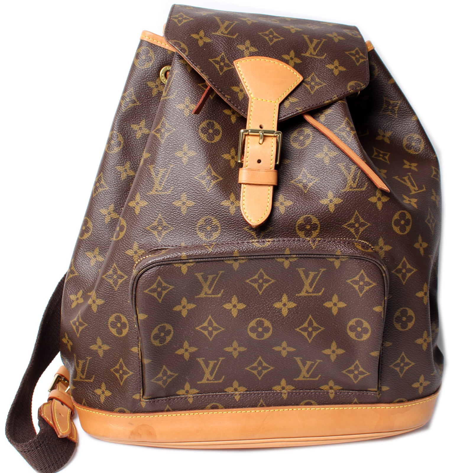 Louis Vuitton 2000 pre-owned Montsouris GM backpack, Brown