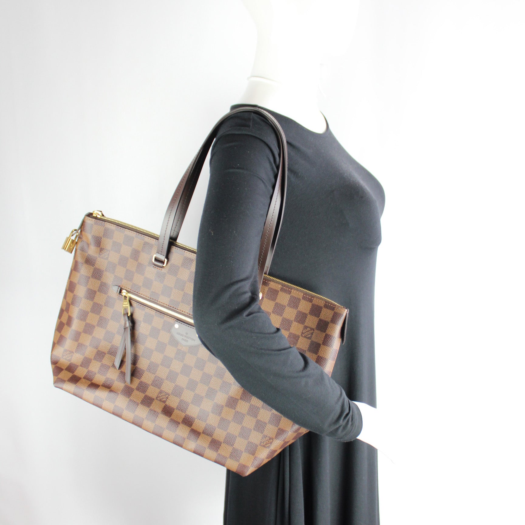 Iena MM Damier Ebene – Keeks Designer Handbags