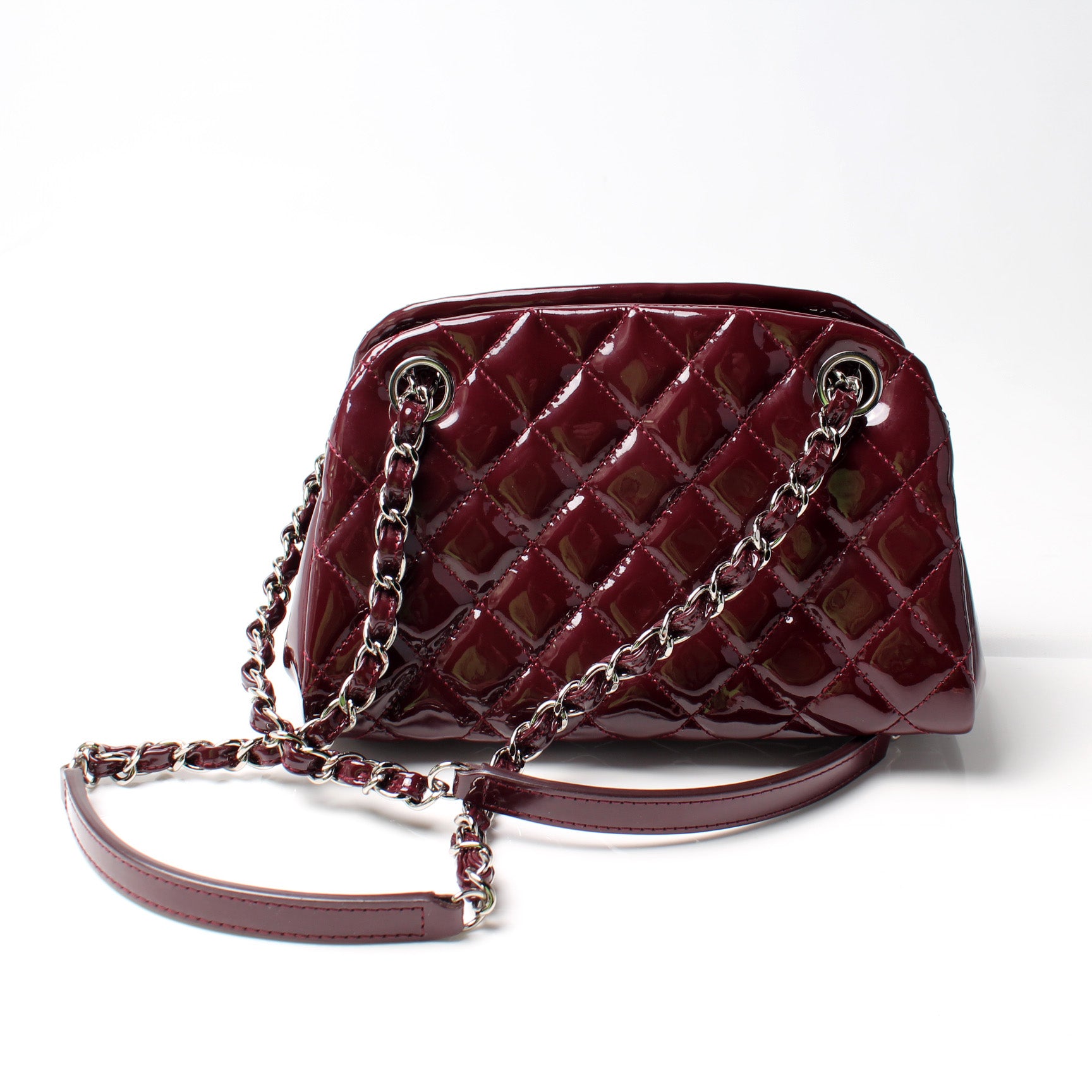Just Mademoiselle Bag Small Patent 15M – Keeks Designer Handbags