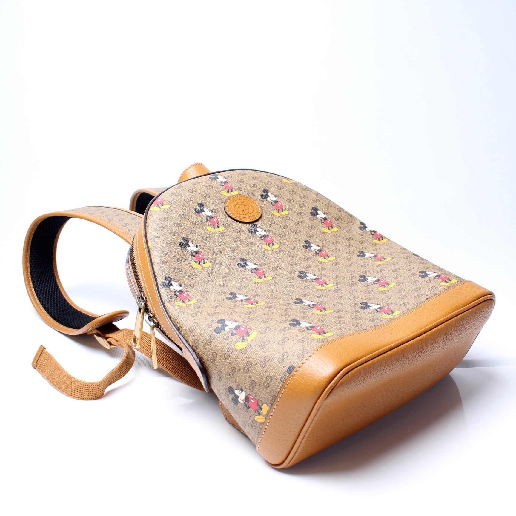 552884 Disney X Gucci Mickey GG Supreme Backpack Small – Keeks Designer  Handbags