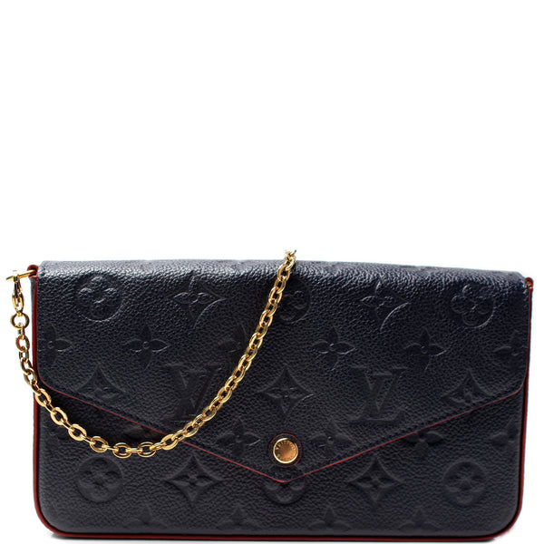 Pochette Felicie Zip Insert Only Empreinte – Keeks Designer Handbags