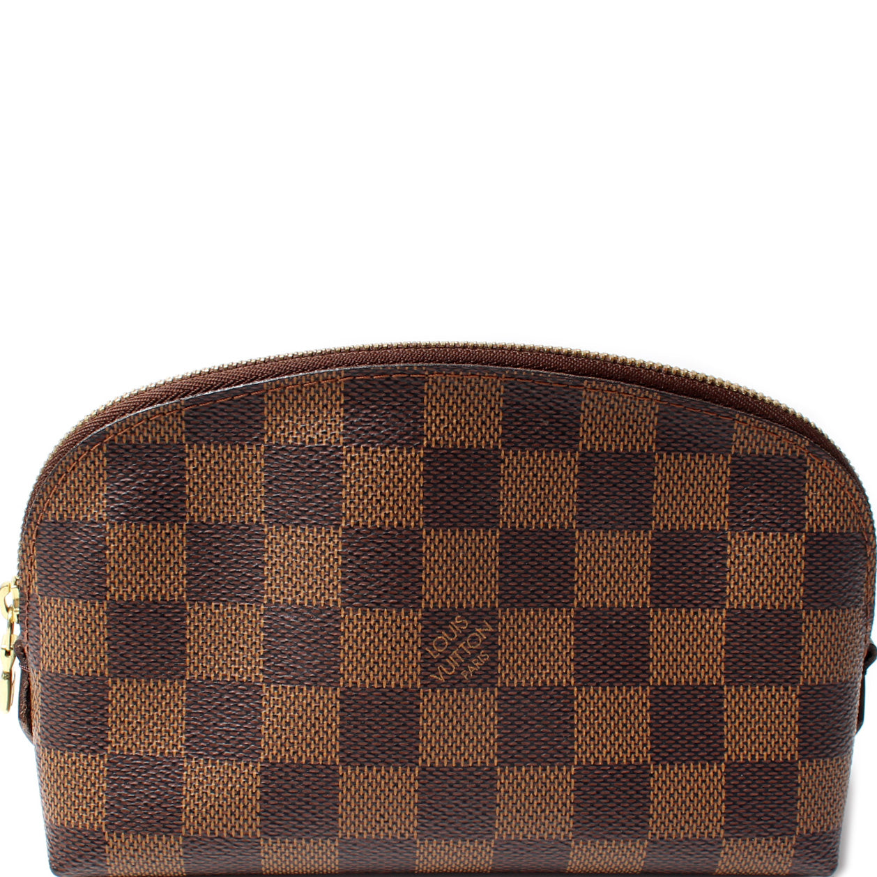 Louis Vuitton Damier Ebene Cosmetic Pouch PM - Brown Cosmetic Bags