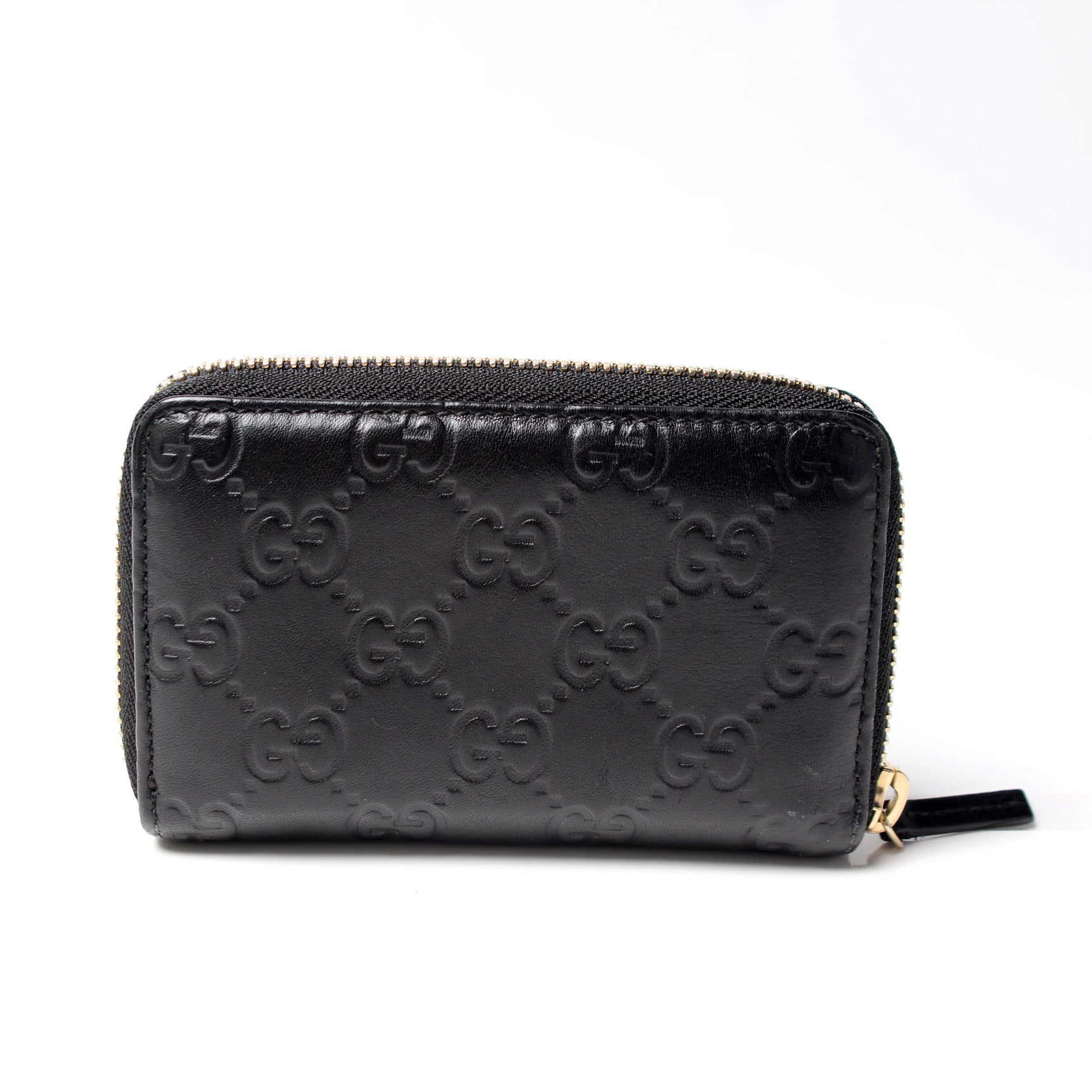 冬ギフト セ 255452 Zip Around Card Case Guccissima 小物