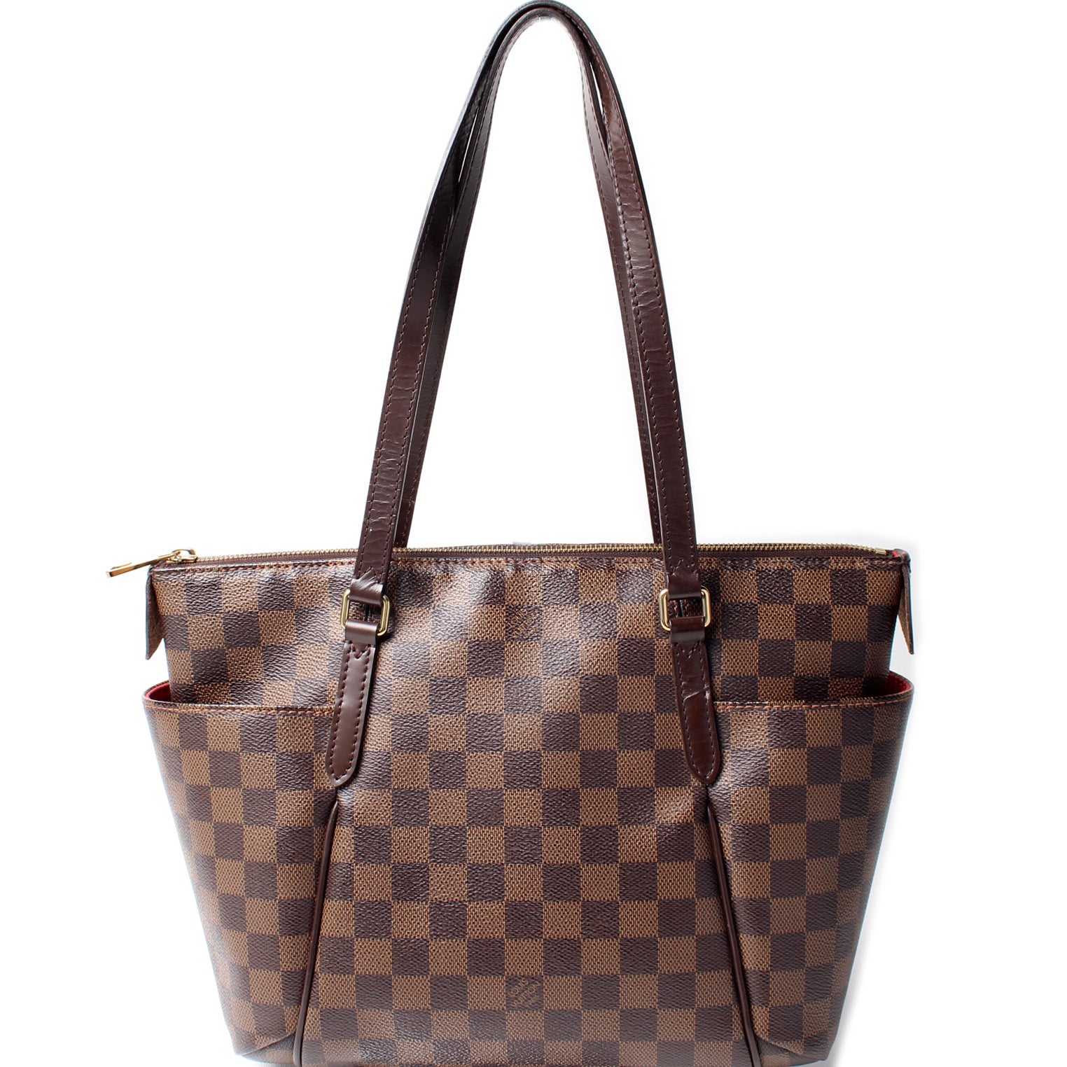 Louis Vuitton Totally PM in Damier Ebene Coated Canvas in Good