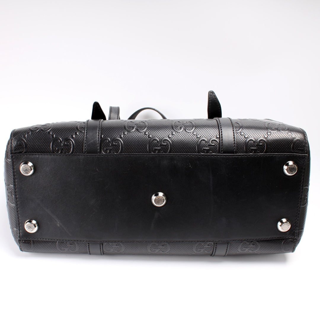 625774 GG Debossed Tote Bag