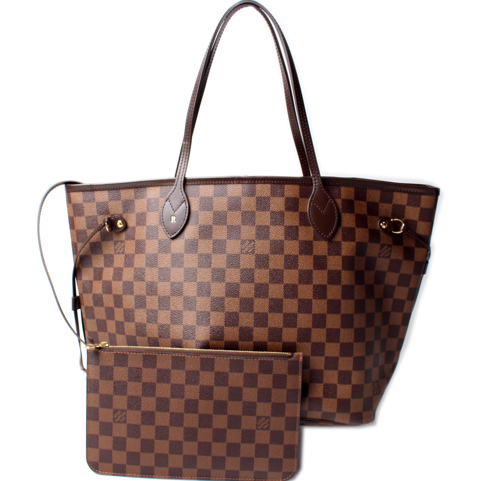Louis Vuitton Damier Ebene Neverfull MM, Luxury, Bags & Wallets on
