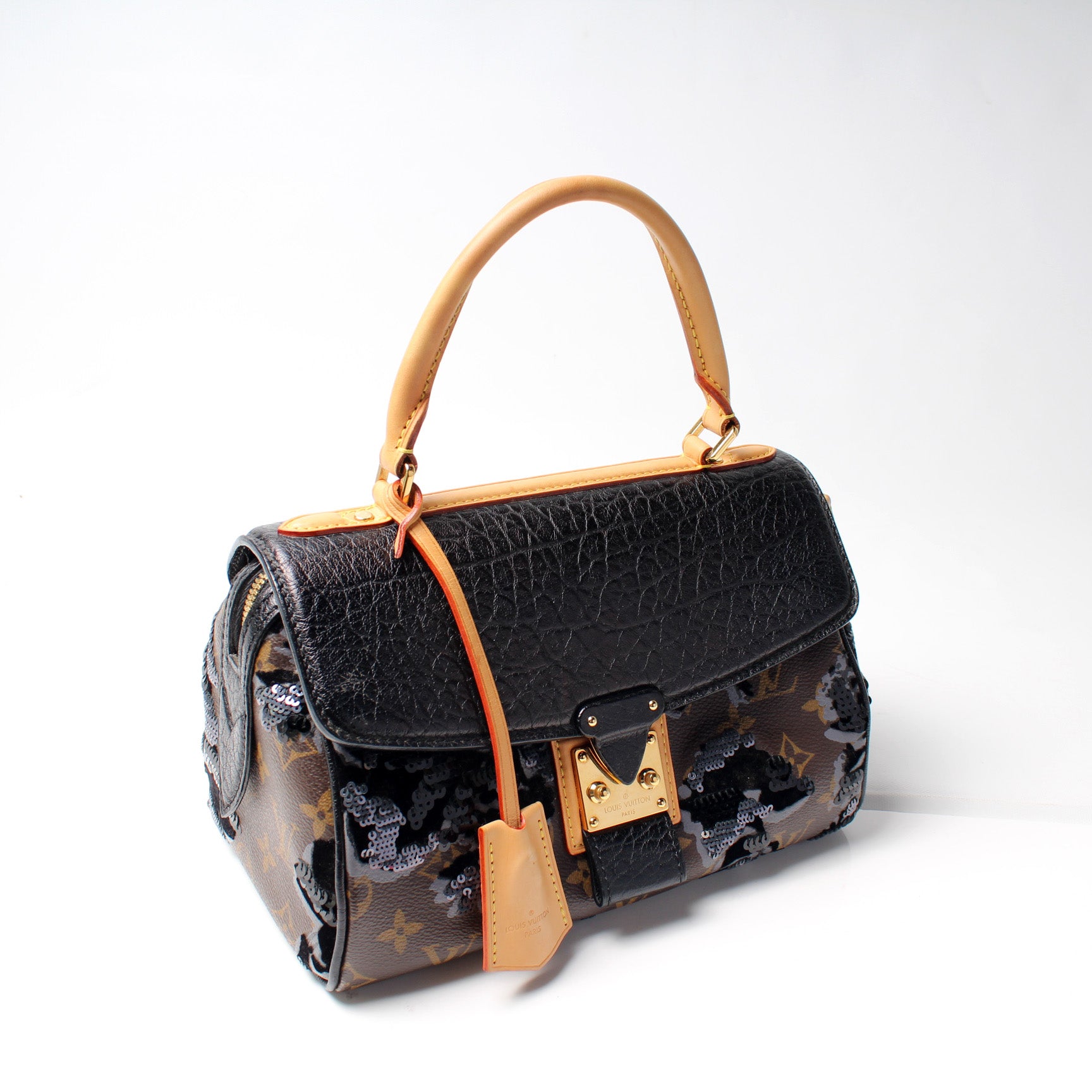 Carrousel Fleur De Jais Monogram – Keeks Designer Handbags