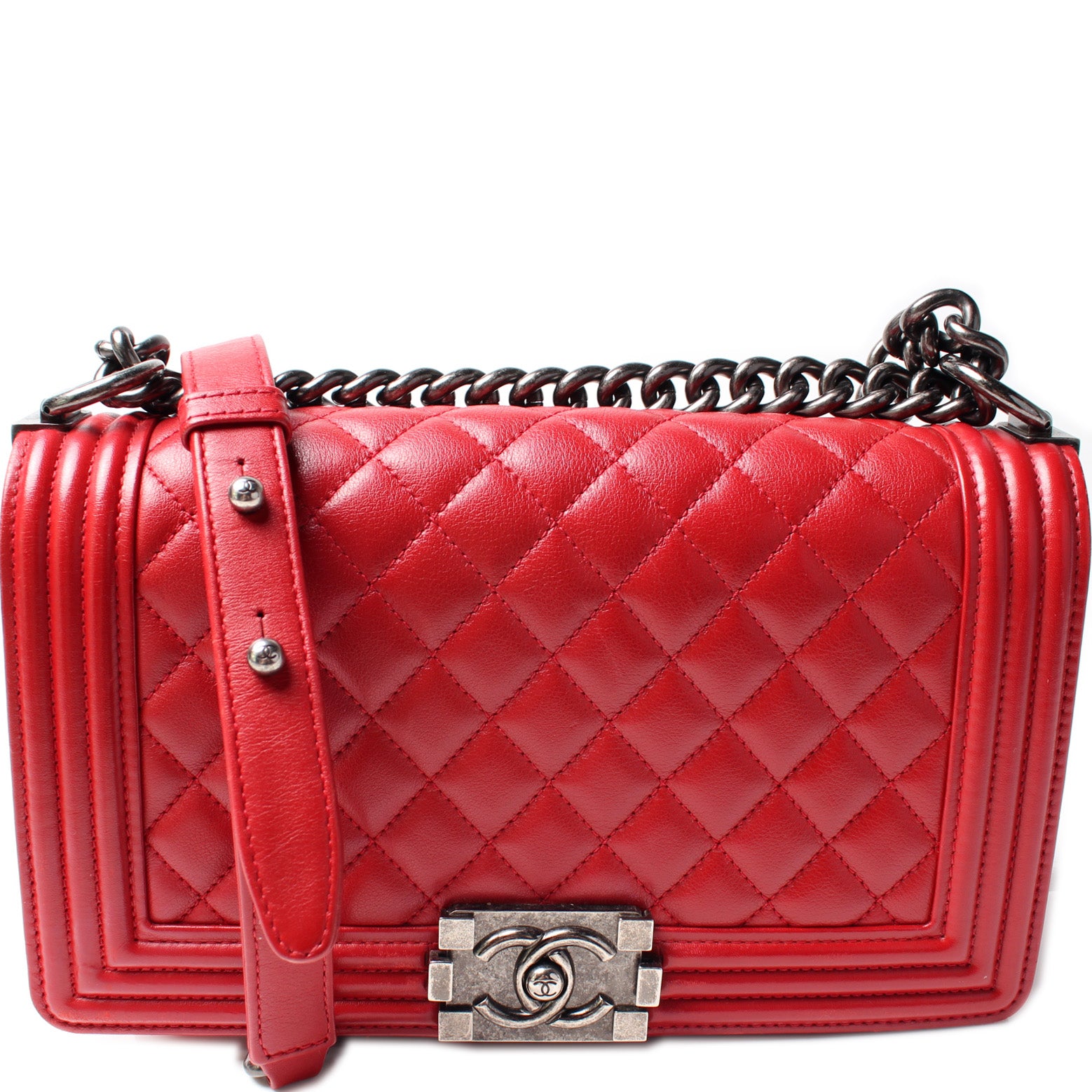 Boy Flap Medium Old Lambskin 20M – Keeks Designer Handbags