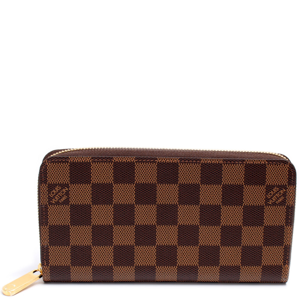 Zippy Wallet Damier Ebene – Keeks Designer Handbags