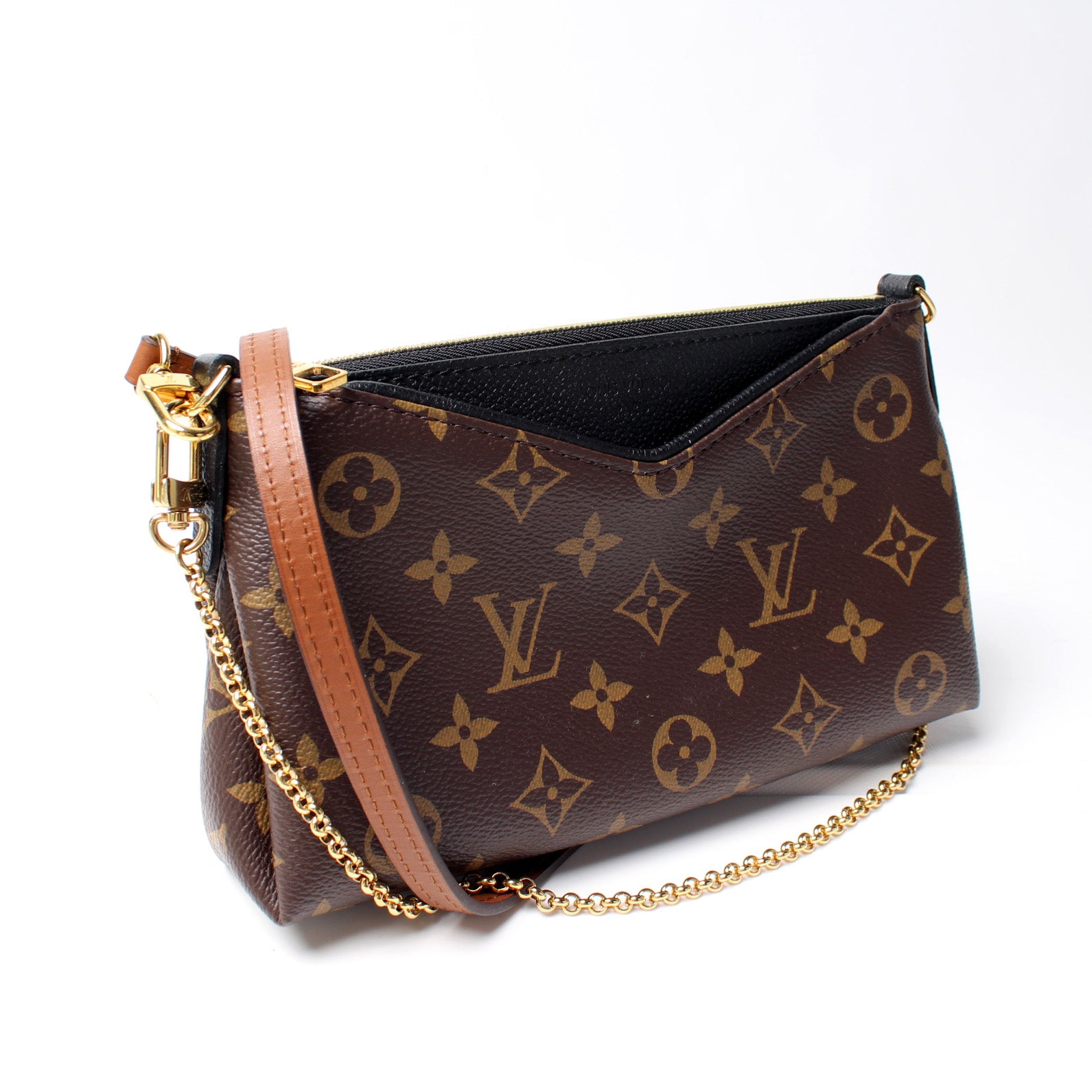 Pallas Chain Monogram – Keeks Designer Handbags