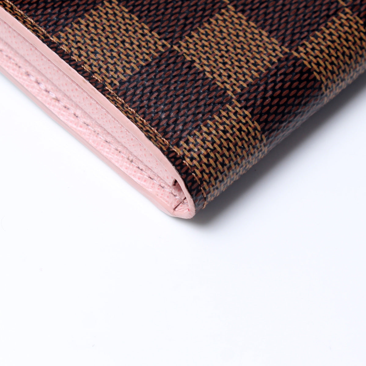 Sarah Wallet Studded Damier Ebene – Keeks Designer Handbags