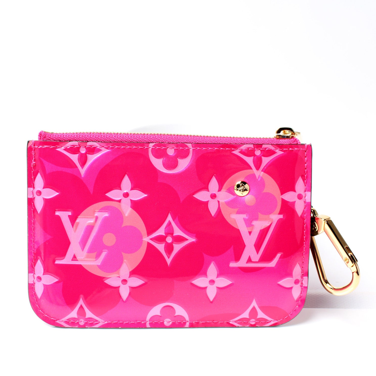 Louis Vuitton, Bags, Louis Vuitton Pochette Accessoires Valentine Neon  Monogram Vernis Mini Pink