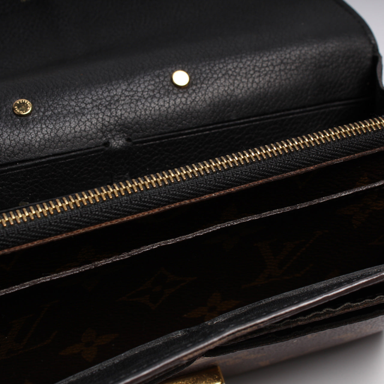 Pallas Wallet Compact Wallet Monogram – Keeks Designer Handbags