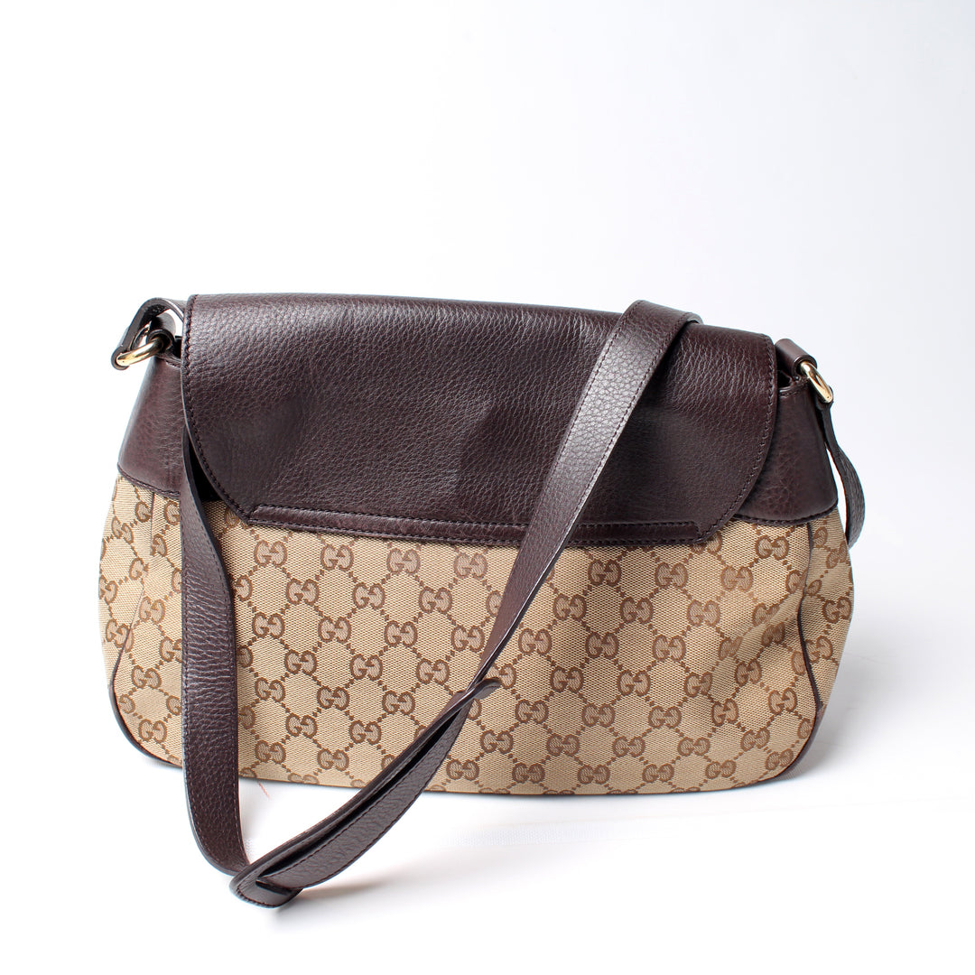 296853 GG Canvas Shelly Bag