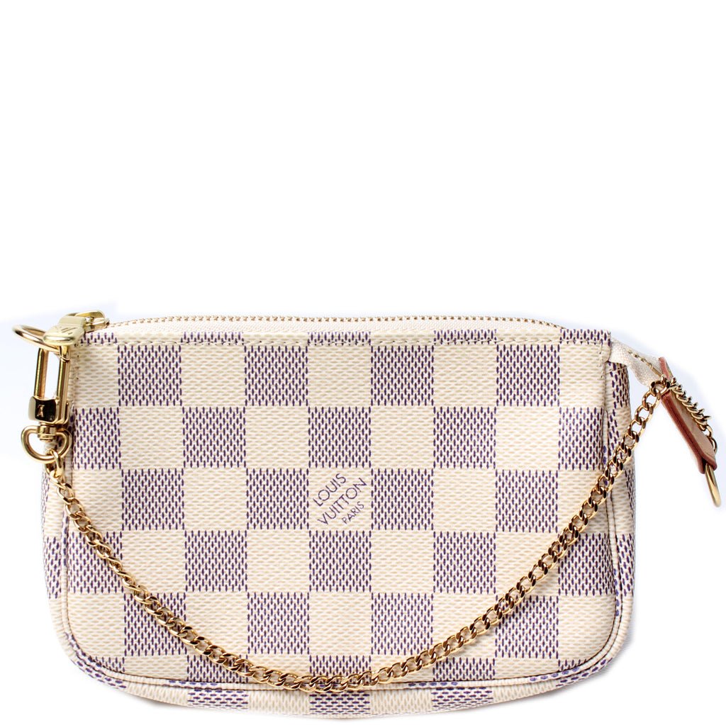 Louis Vuitton 2021 Damier Azur Pochette Accessories - Neutrals Shoulder  Bags, Handbags - LOU530599