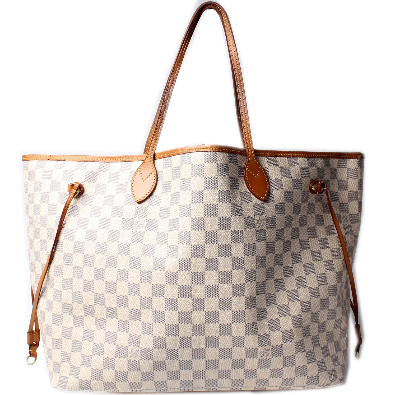 Neverfull GM Damier Azur – Keeks Designer Handbags