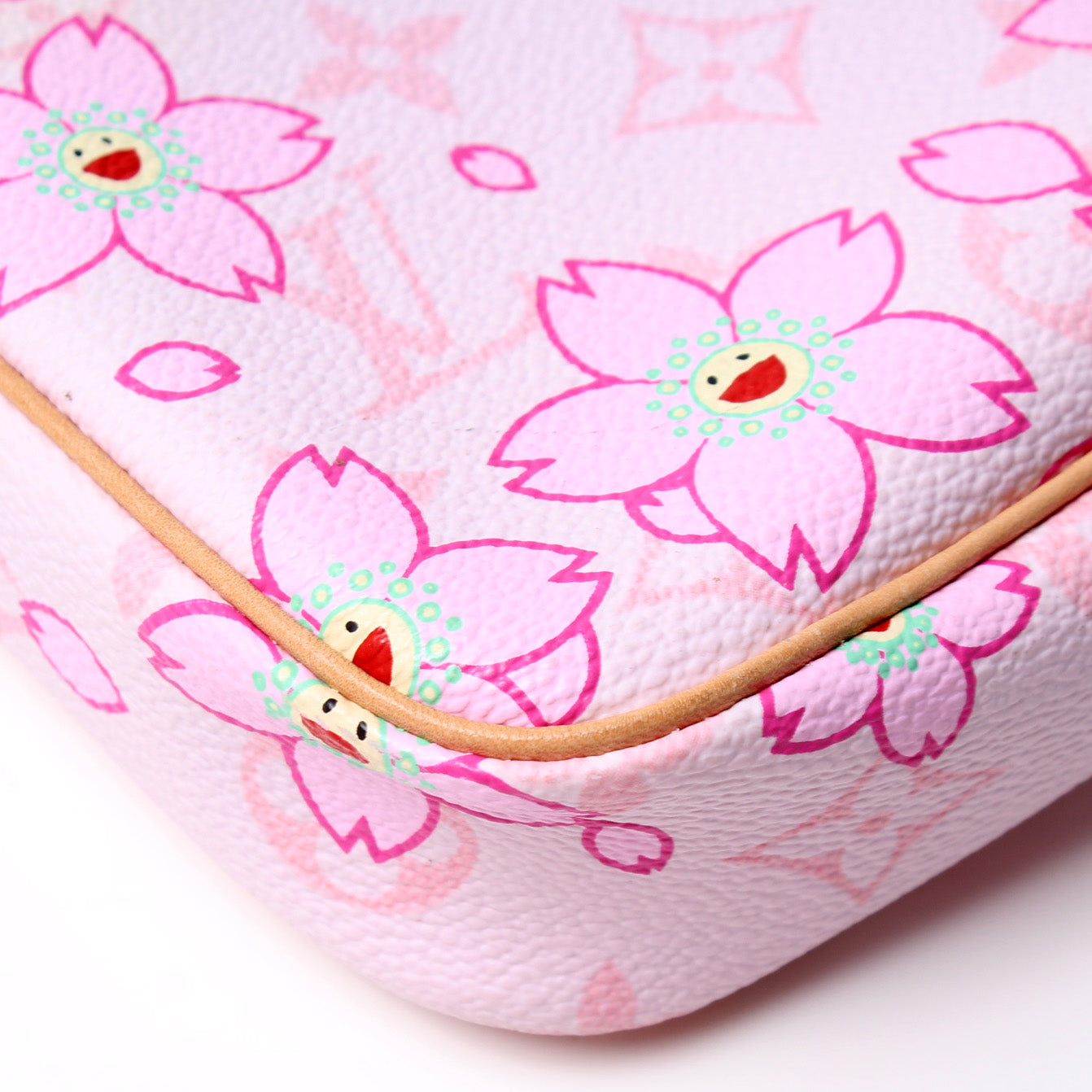 Pochette Accessories Mini Damier Azur – Keeks Designer Handbags