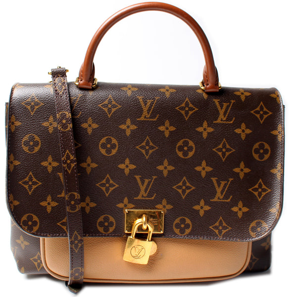 Louis Vuitton Marignan Leather messenger shoulder bag