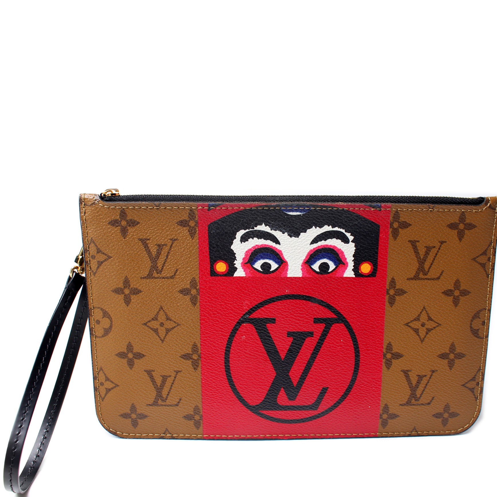 Pochette Only Kabuki Monogram Reverse – Keeks Designer Handbags