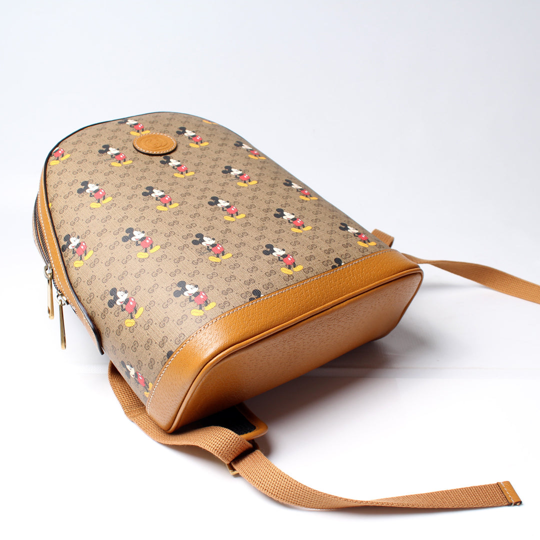 gucci mickey mouse mini backpack 552884 Disney X Gucci Mickey GG Supreme Backpack Small