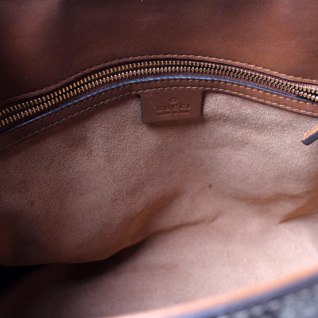 453704 GG Supreme Top Handle Bag