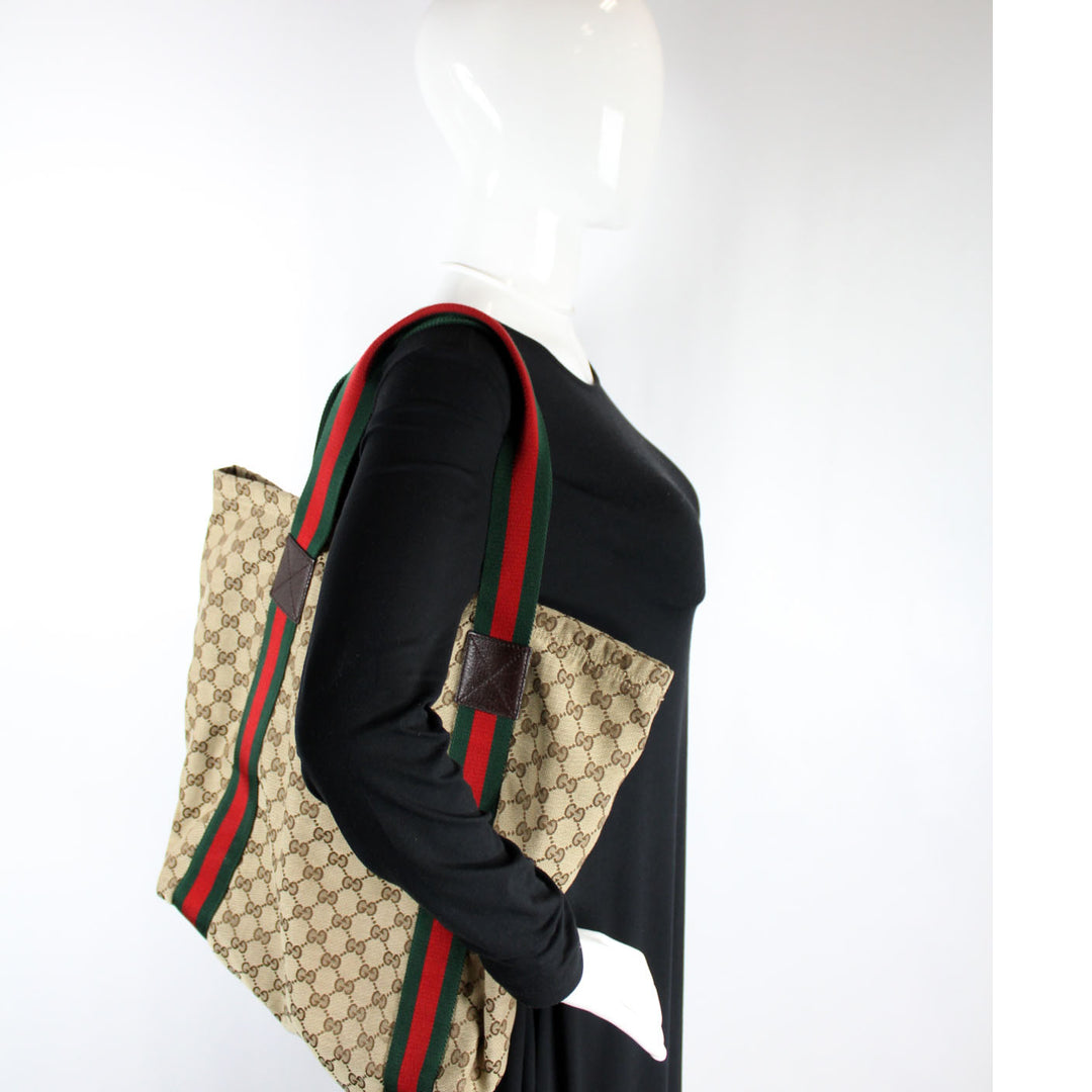 189669 GG Canvas Tote